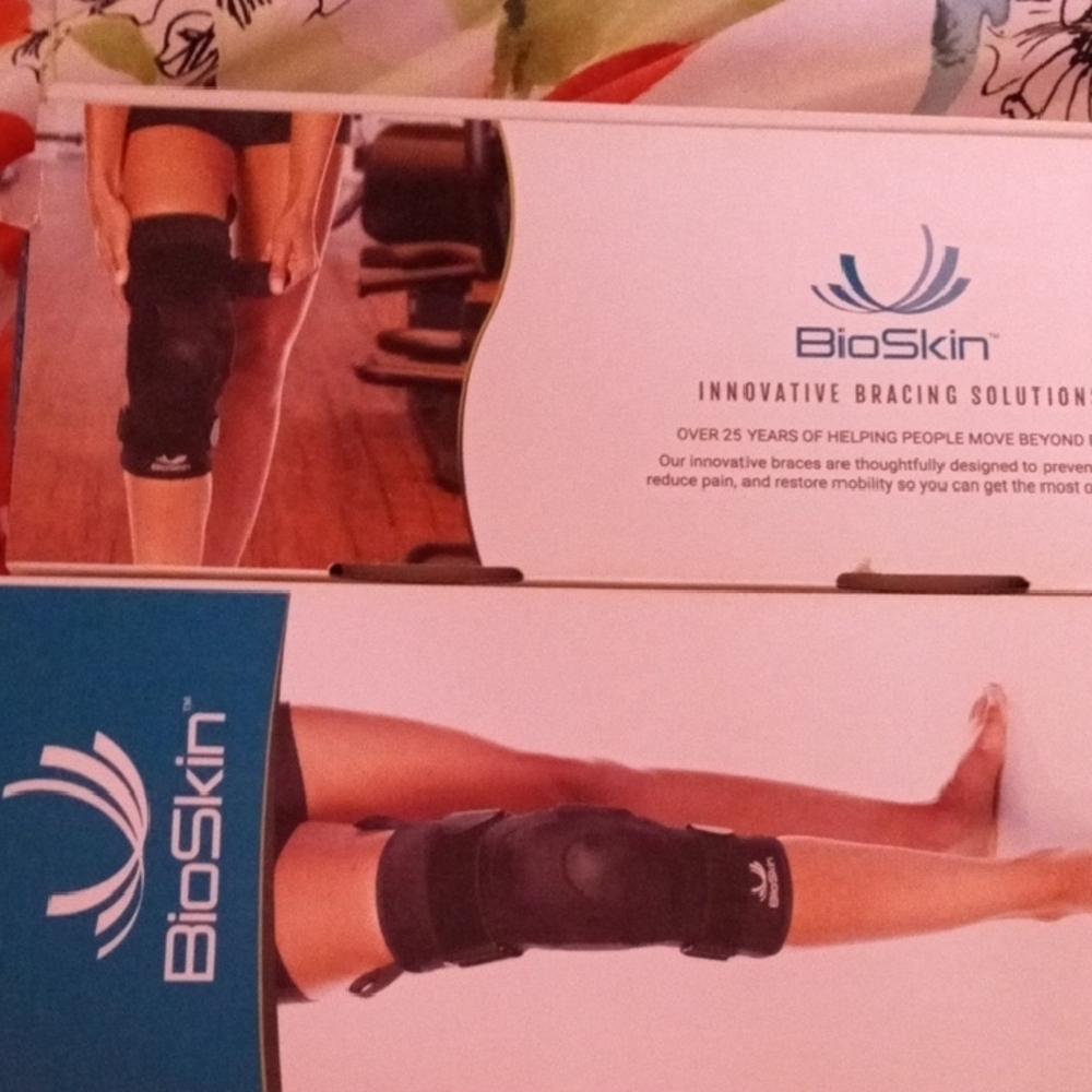 One boxes BioSkin Knee Brace